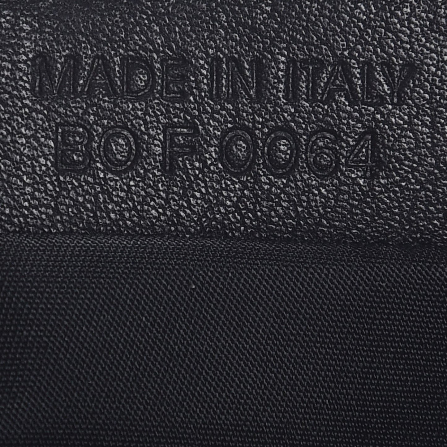 Monogram Shoulder Bag Black