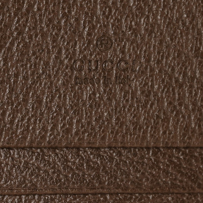Gucci GG Supreme Monogram Web Ophidia Card Case Beige New Acero 7 of 8