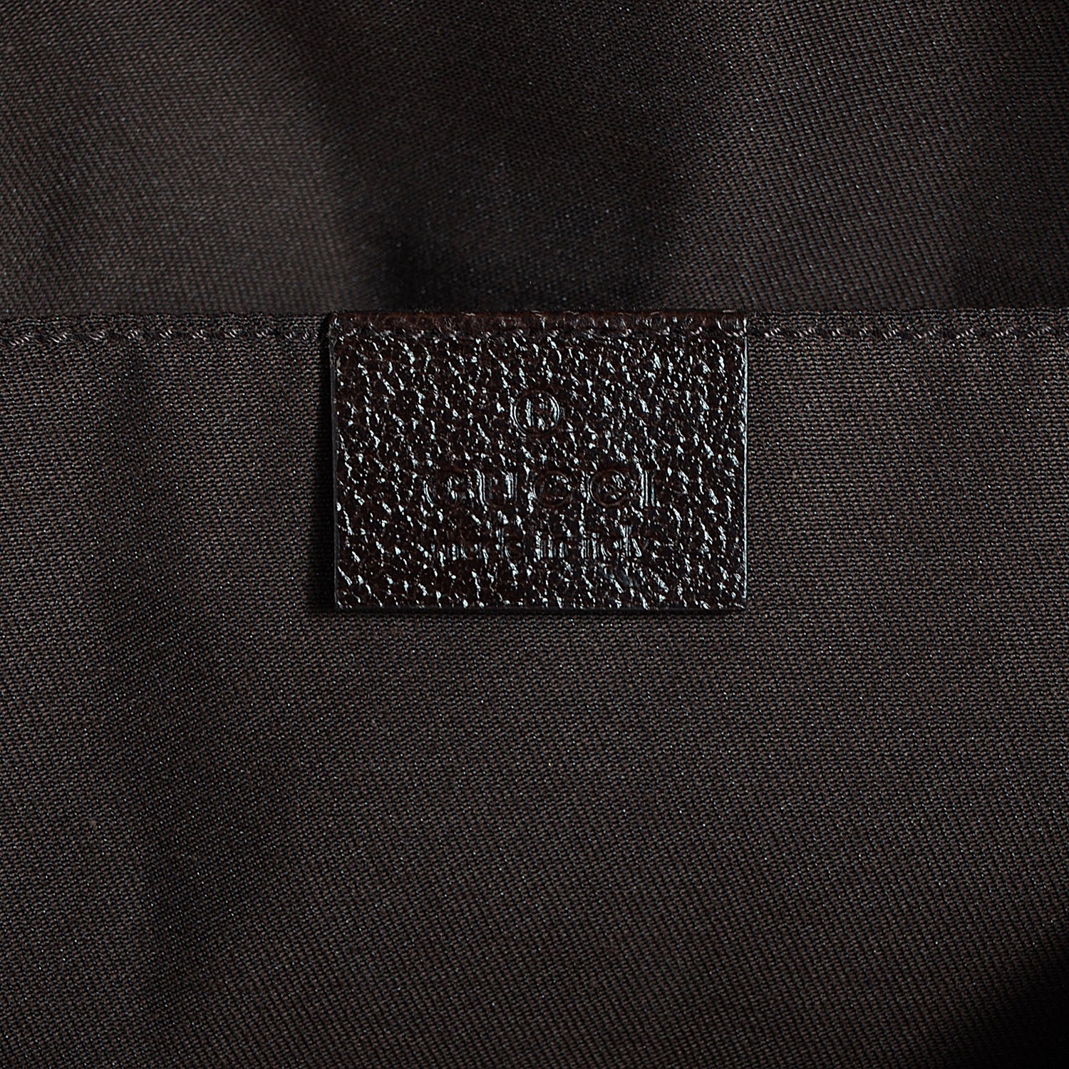 Gucci GG Monogram Medium Web Handle Vertical Tote Bag Dark Brown 6 of 10