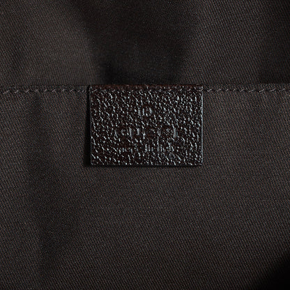 Gucci GG Monogram Medium Web Handle Vertical Tote Bag Dark Brown 6 of 10