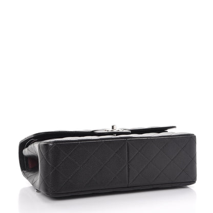 Chanel Caviar Quilted Jumbo Double Flap Black 5 of 8