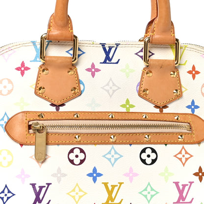 Louis Vuitton Monogram Multicolor Alma PM White 7 of 12
