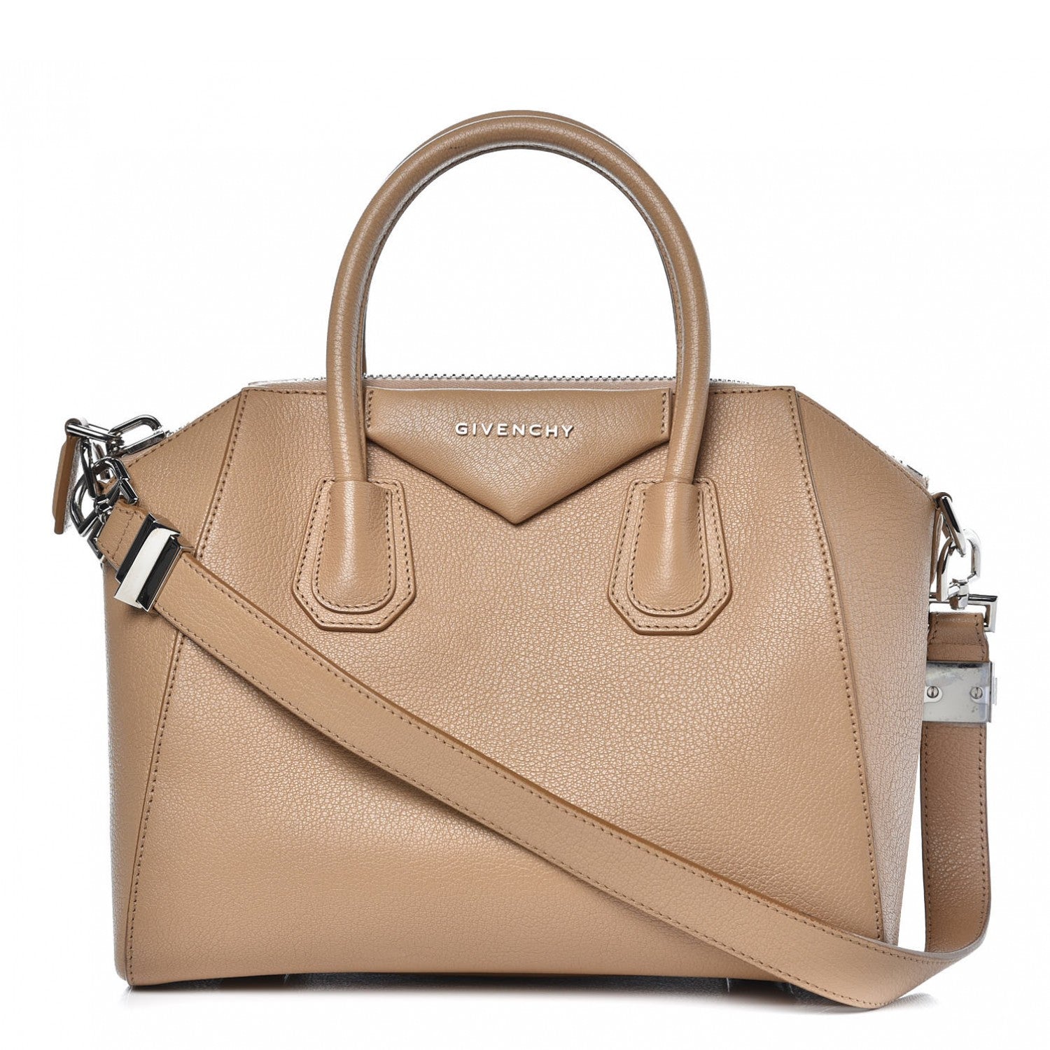 Givenchy Sugar Goatskin Small Antigona Nude 1 of 13