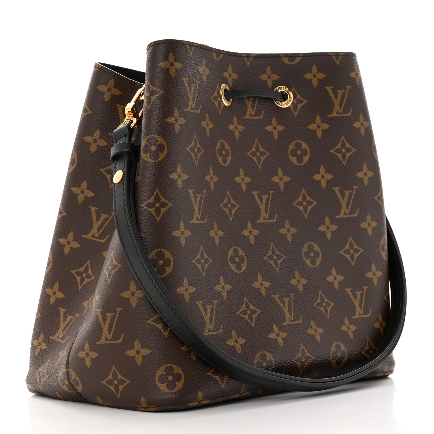 Louis Vuitton Monogram Neonoe MM Black 3 of 9