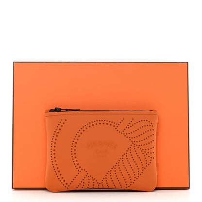 Hermes Neoprene Small Neobain Canoe H Case Tan 7 of 7