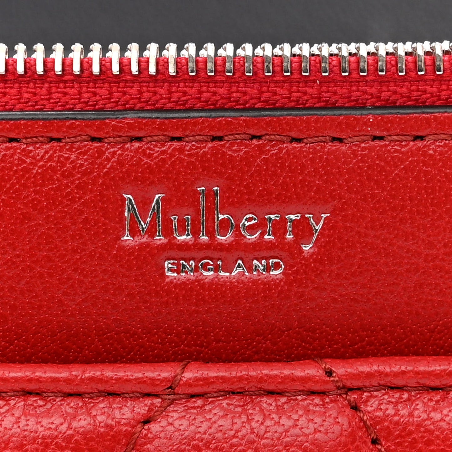 Shiny Buffalo Quilted Darley Shoulder Bag Red