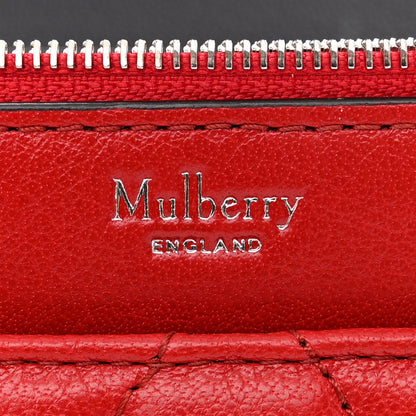 Mulberry Shiny Buffalo Quilted Darley Shoulder Bag Red 6 of 13