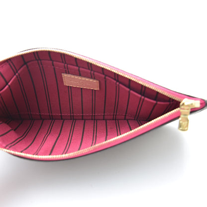 Louis Vuitton Monogram Neverfull MM GM Pochette Pivoine 5 of 12