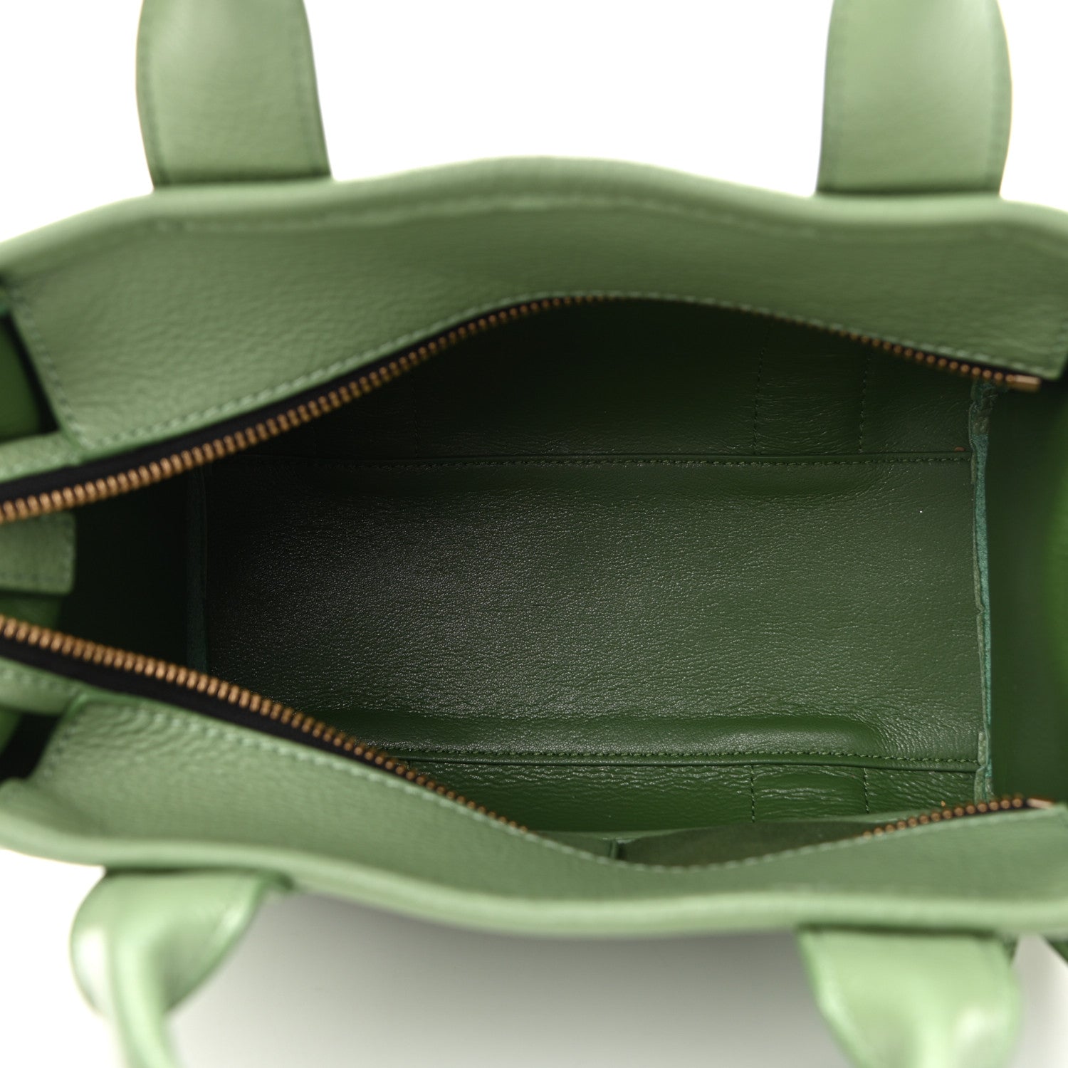Marc Jacobs Grained Calfskin Small The Tote Bag Aspen Green 5 of 15