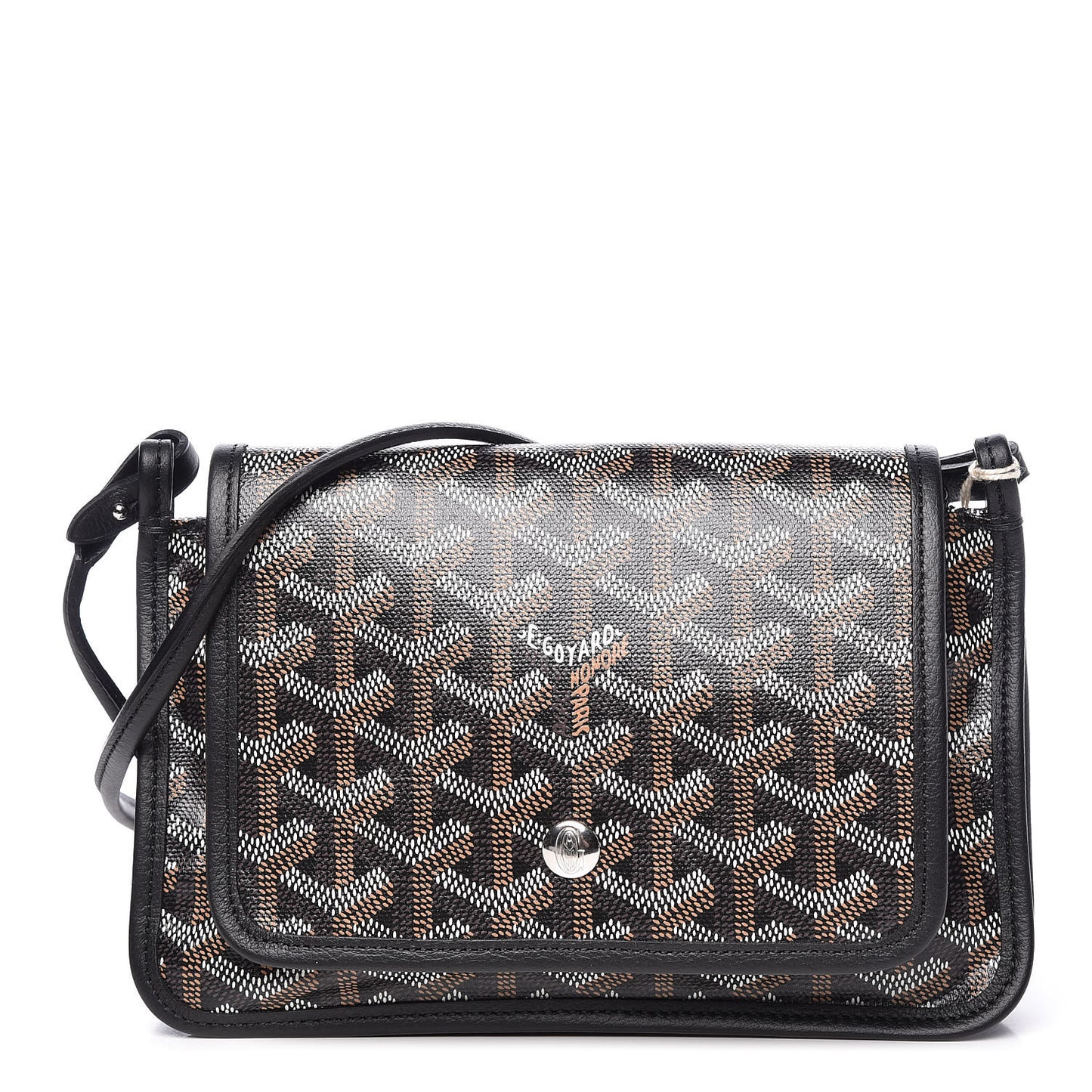Goyardine Plumet Wallet Clutch Black