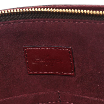 Louis Vuitton Monogram Flower Zipped Tote MM Bordeaux 7 of 11