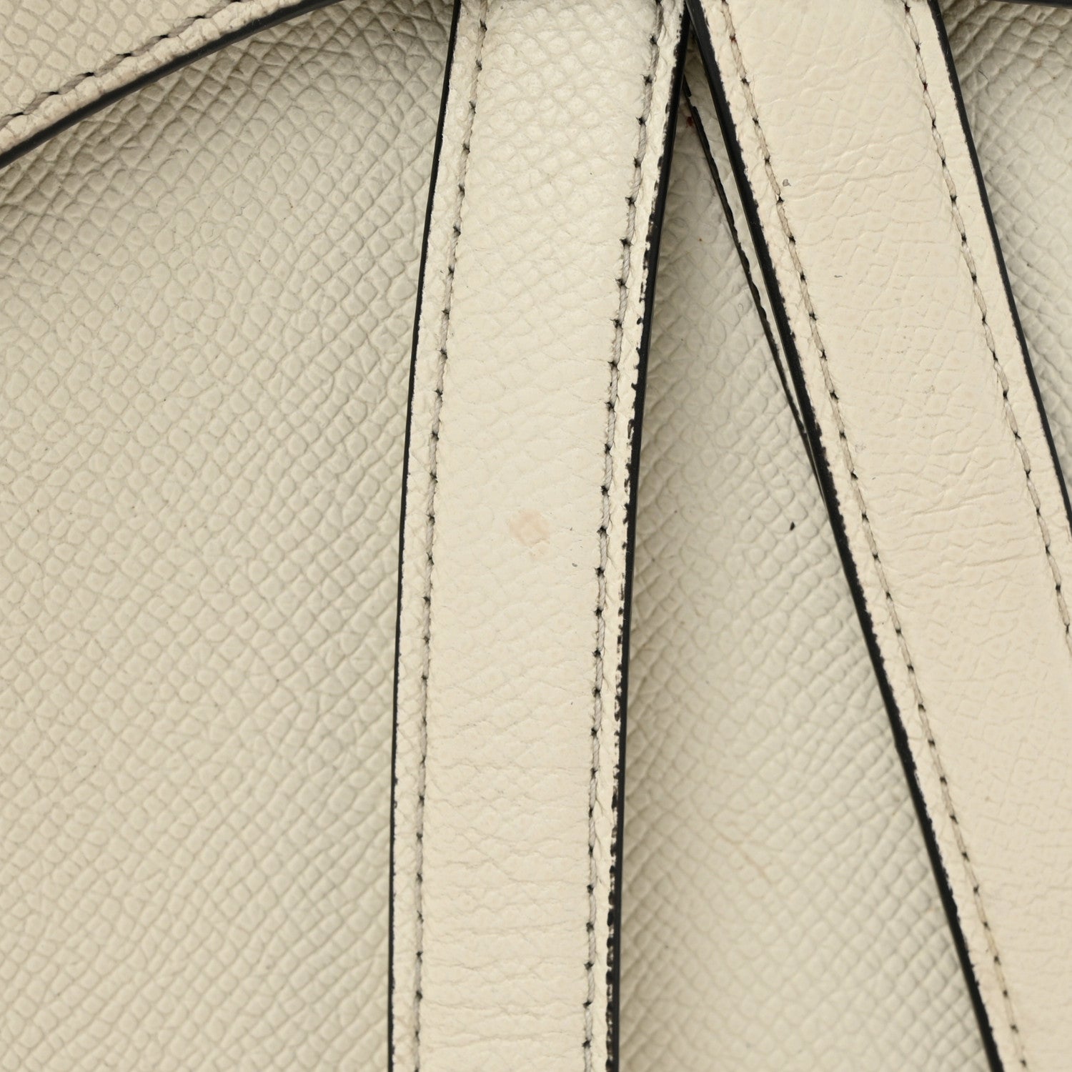 Christian Dior Grained Calfskin Saddle Bag With Strap Latte 12 of 15