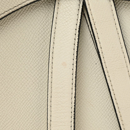 Christian Dior Grained Calfskin Saddle Bag With Strap Latte 12 of 15