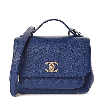 Chanel Caviar Quilted Mini Business Affinity Flap Blue 1 of 11