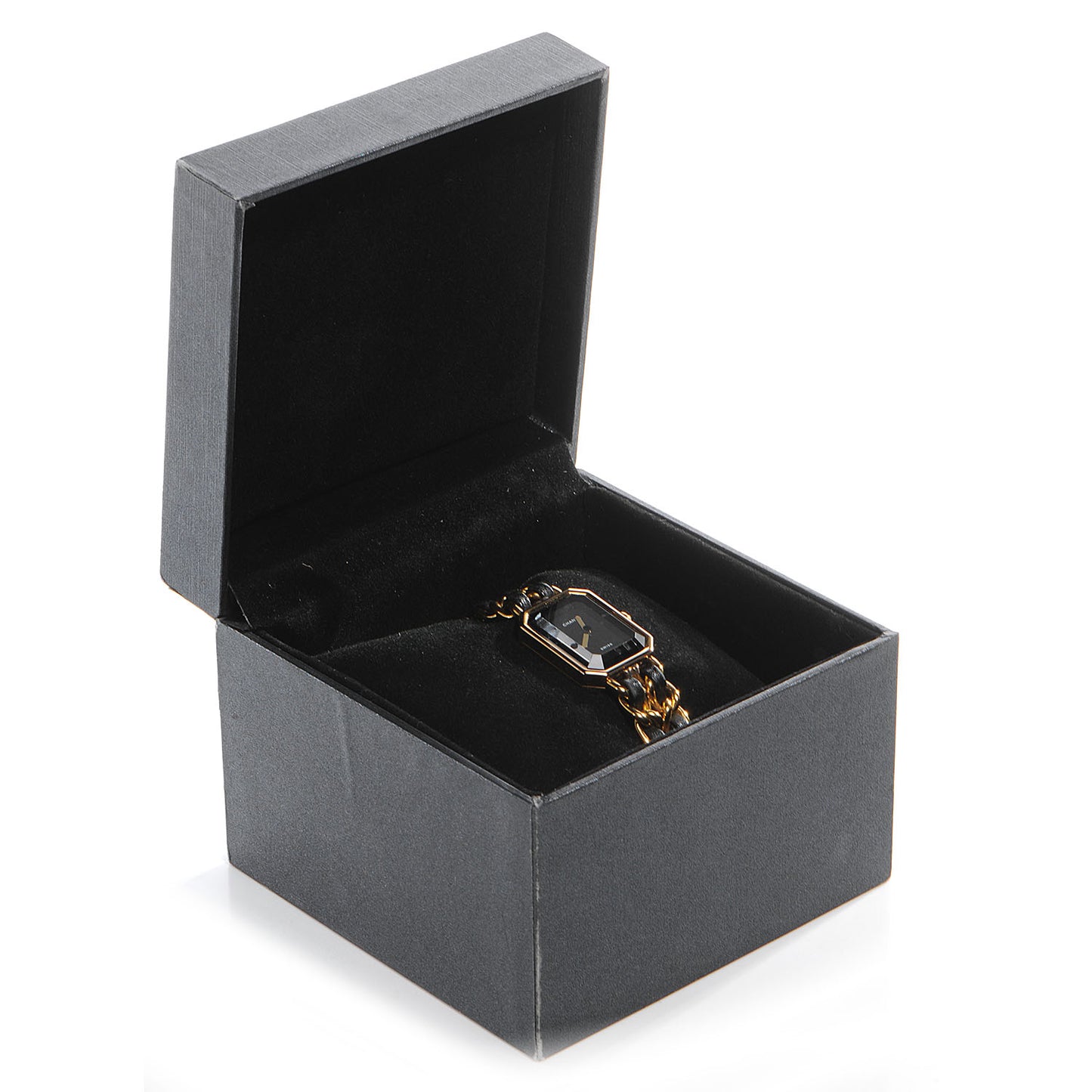 Stainless Steel Lambskin 20mm Chain Premiere Quartz Watch Gold L