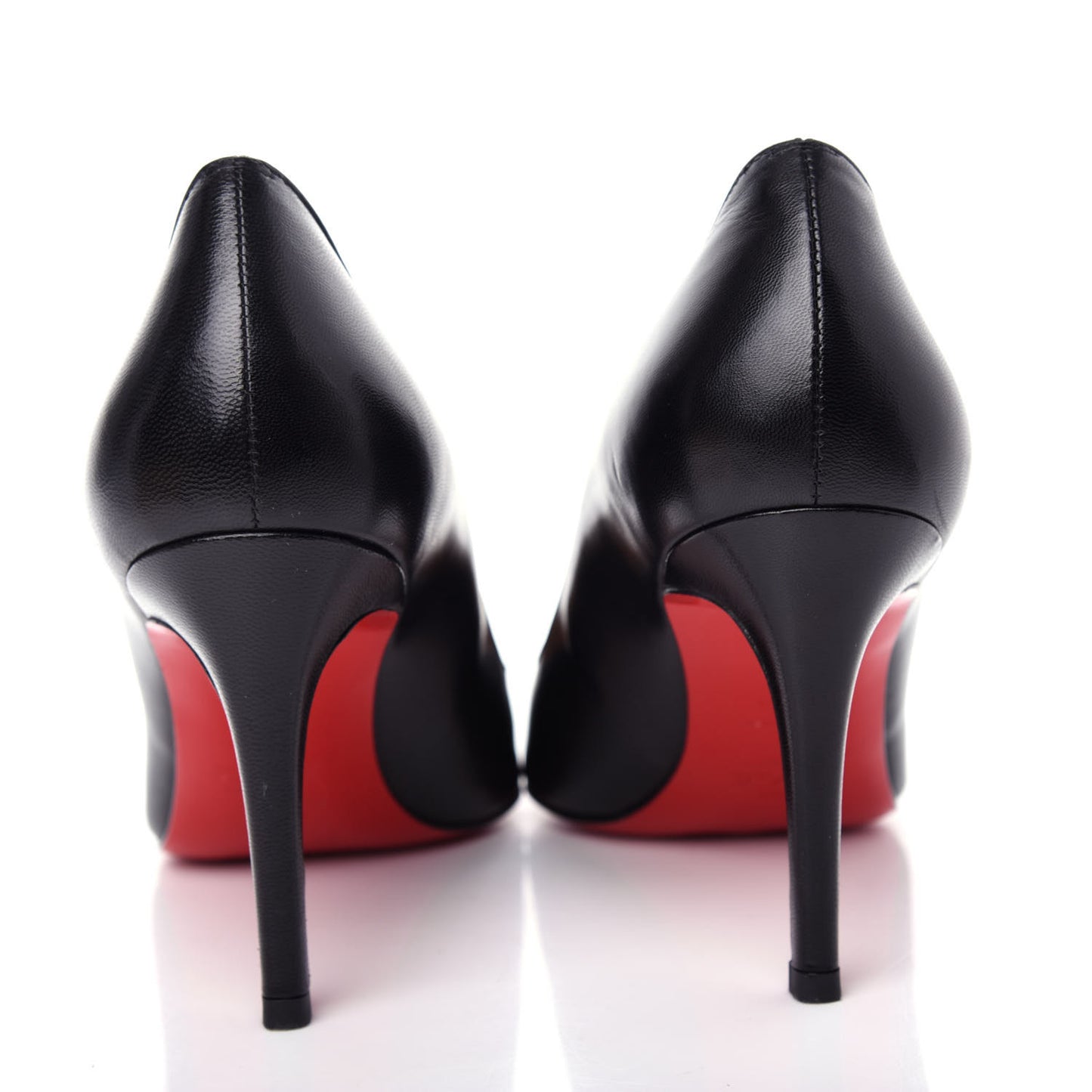 Shiny Nappa Pigalle 85 Pumps 35.5 Black