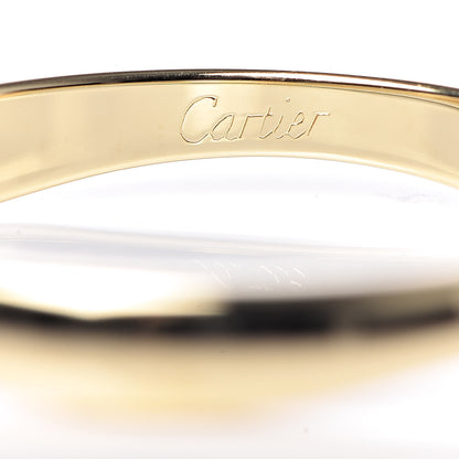 Cartier 18K Yellow White Gold Wave Double Ring 62 10 5 of 10