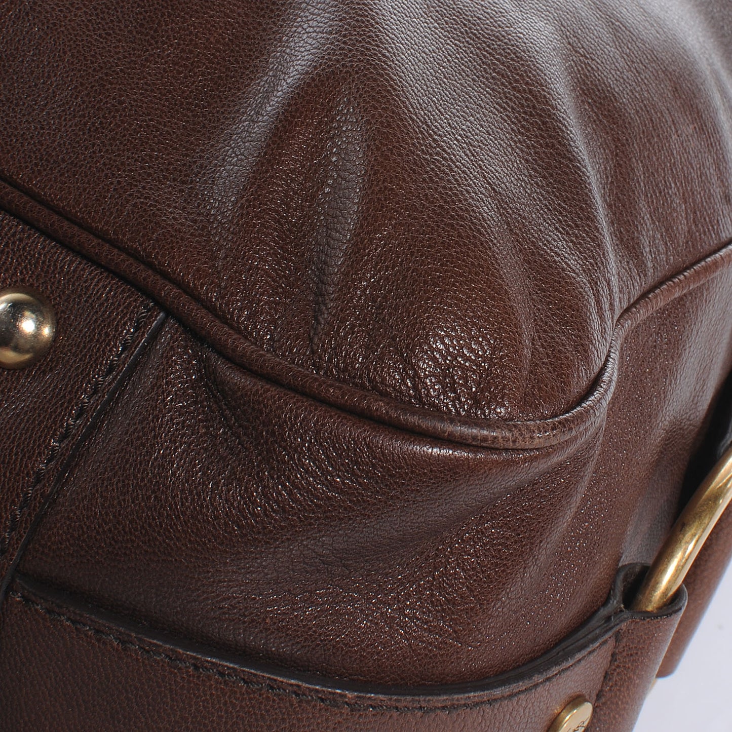 Leather Rive Gauche Brown