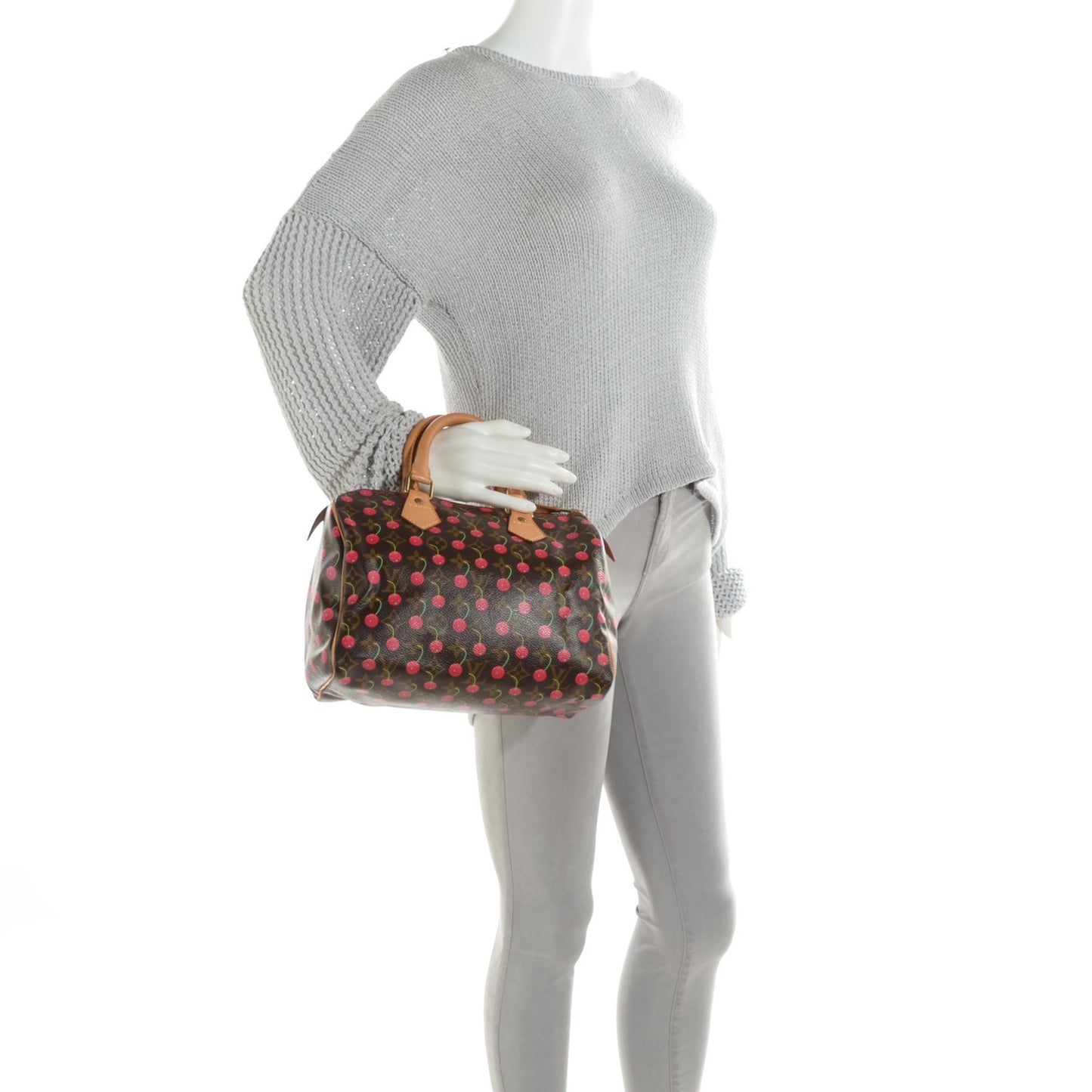 Monogram Cerises Speedy 25