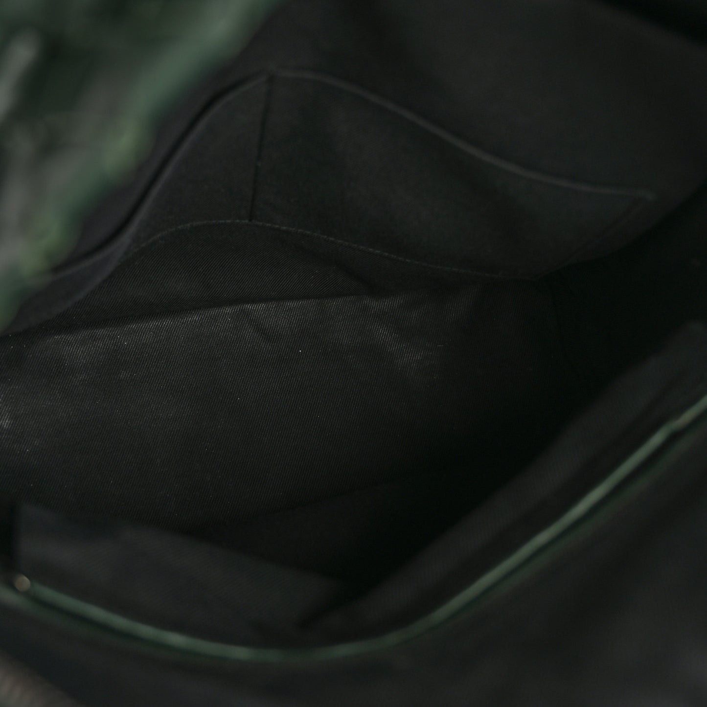 Smooth Calfskin Intrecciato Borsa Backpack Pine