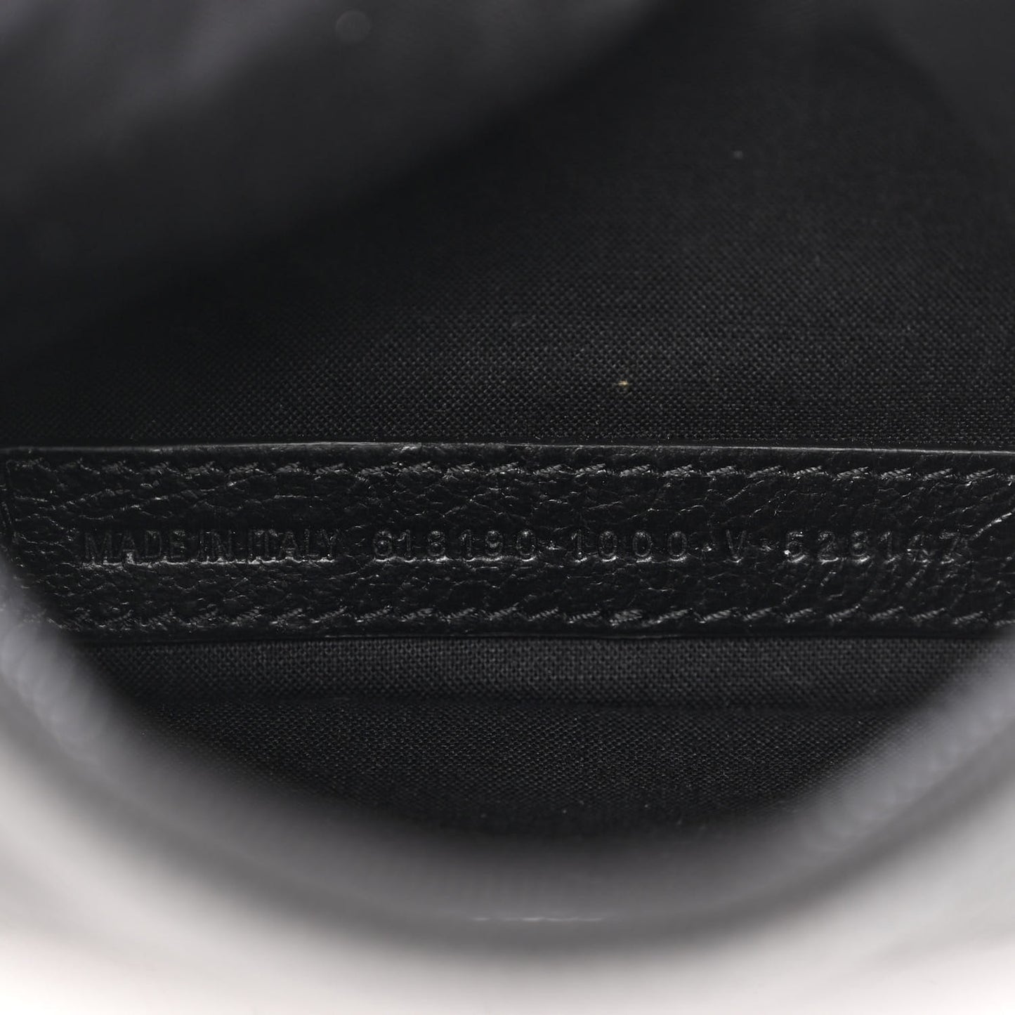 Agneau Arena Weekend Belt Wallet Black