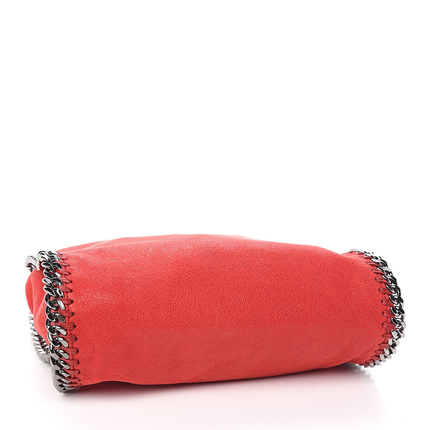 Stella McCartney Shaggy Deer Mini Falabella Fold Over Cherry 4 of 9