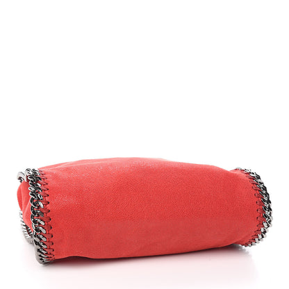 Stella McCartney Shaggy Deer Mini Falabella Fold Over Cherry 4 of 9
