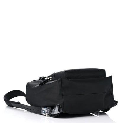 Burberry Nylon Logo Print Backpack Black 4 of 8