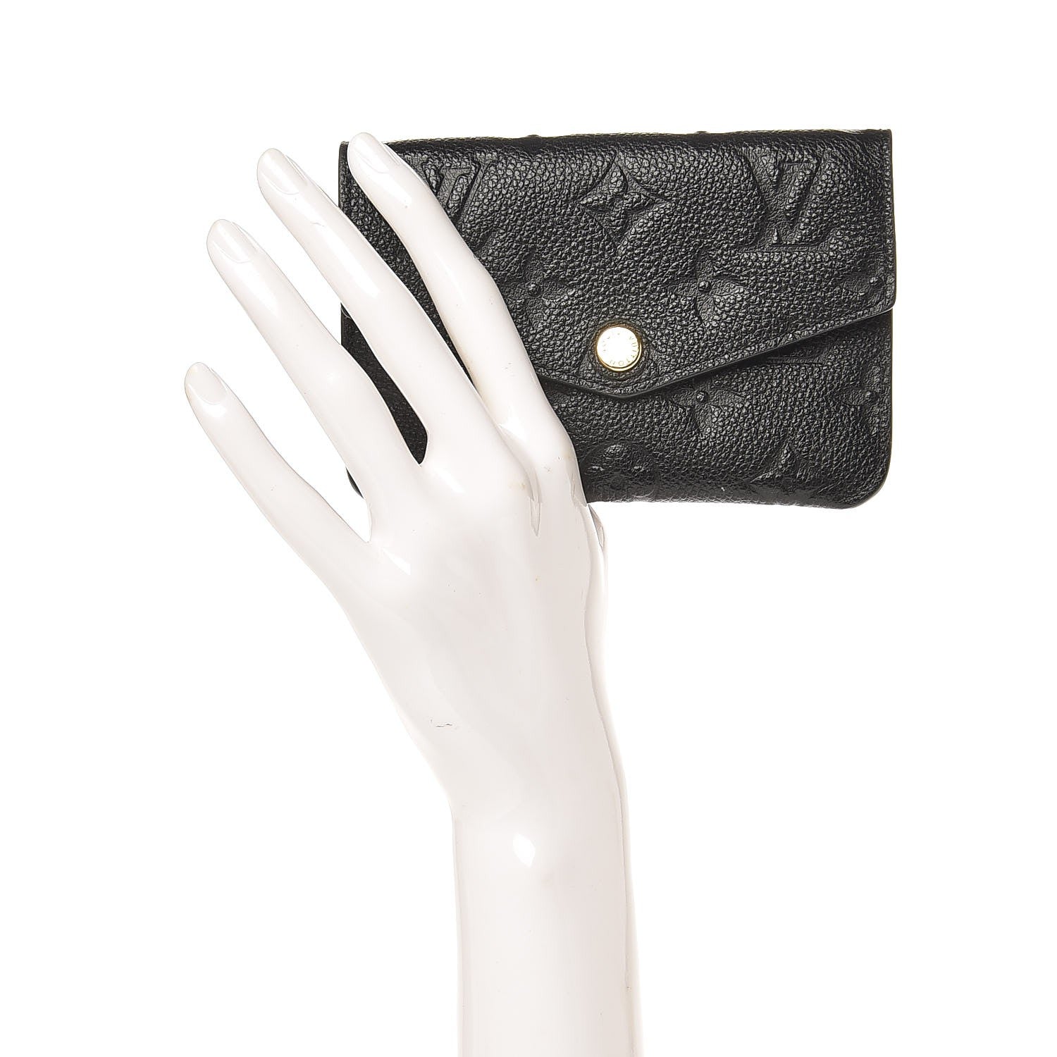 Louis Vuitton Empreinte Key Pouch Black 3 of 18
