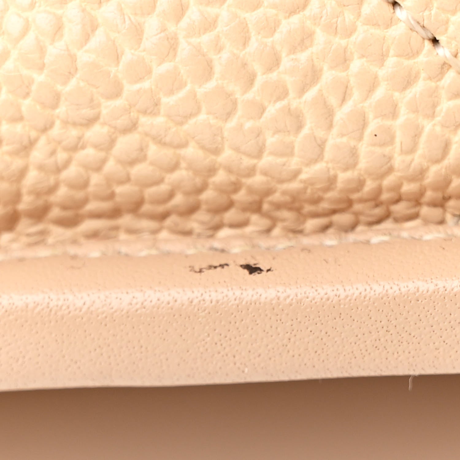Chanel Caviar Quilted Large French Riviera Flap Beige 12 of 13