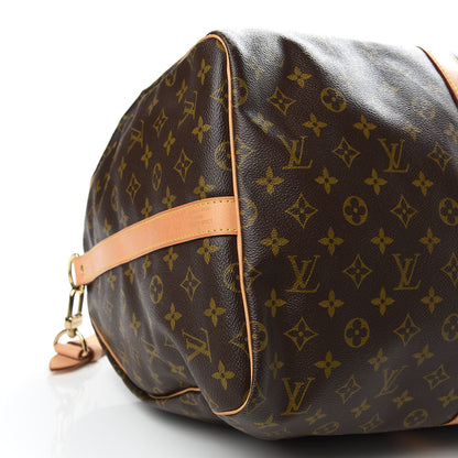 Louis Vuitton Monogram Keepall Bandouliere 55 10 of 13
