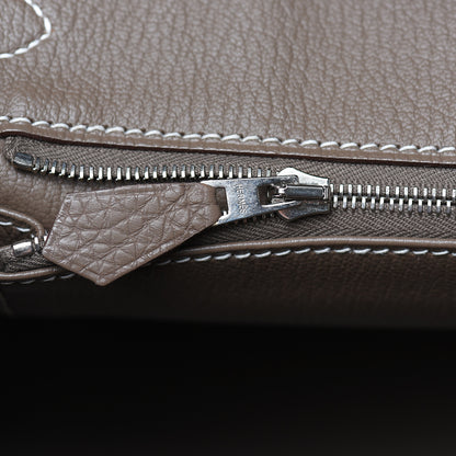 Hermes Togo Birkin 30 Etoupe 16 of 32