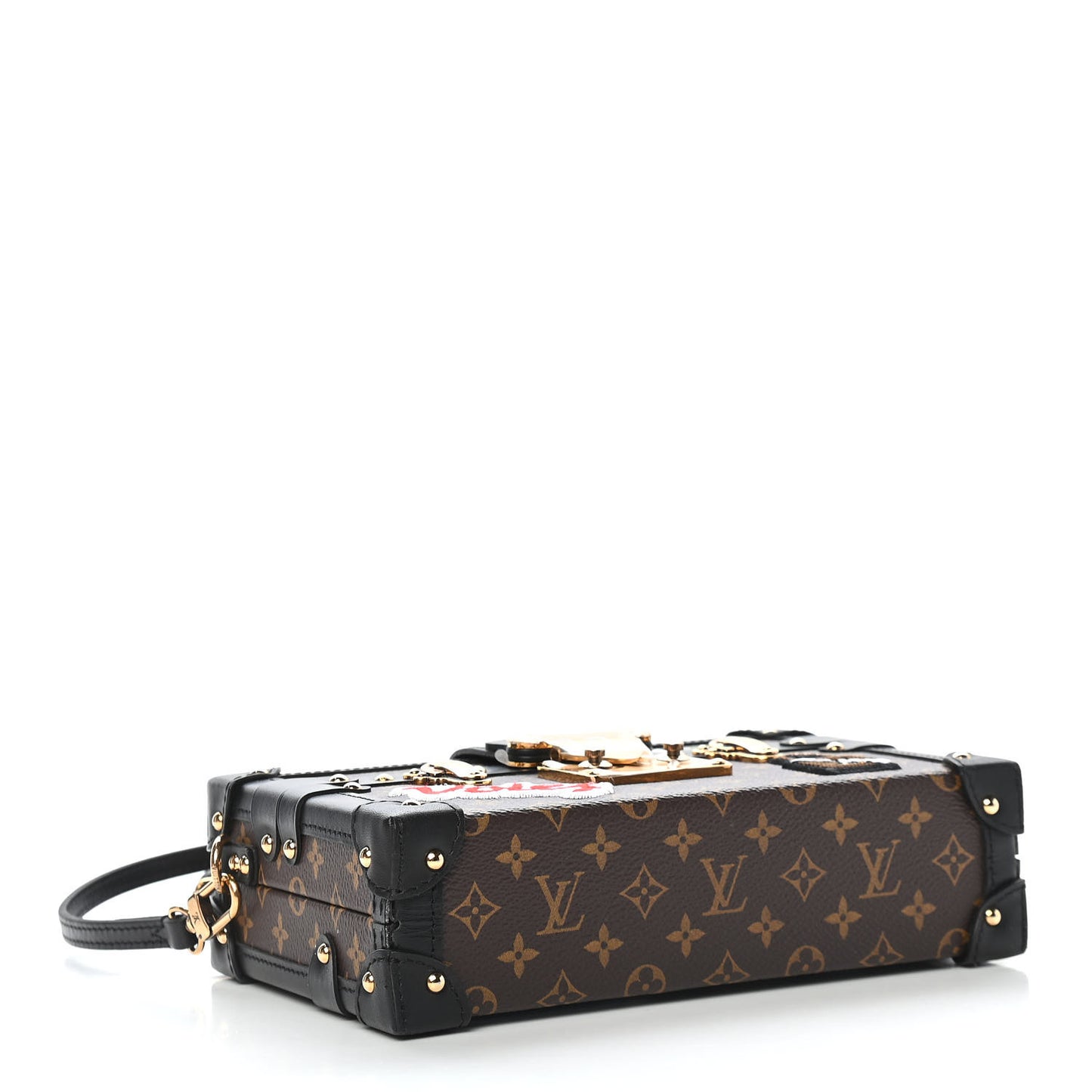 Monogram Patches Petite Malle Black