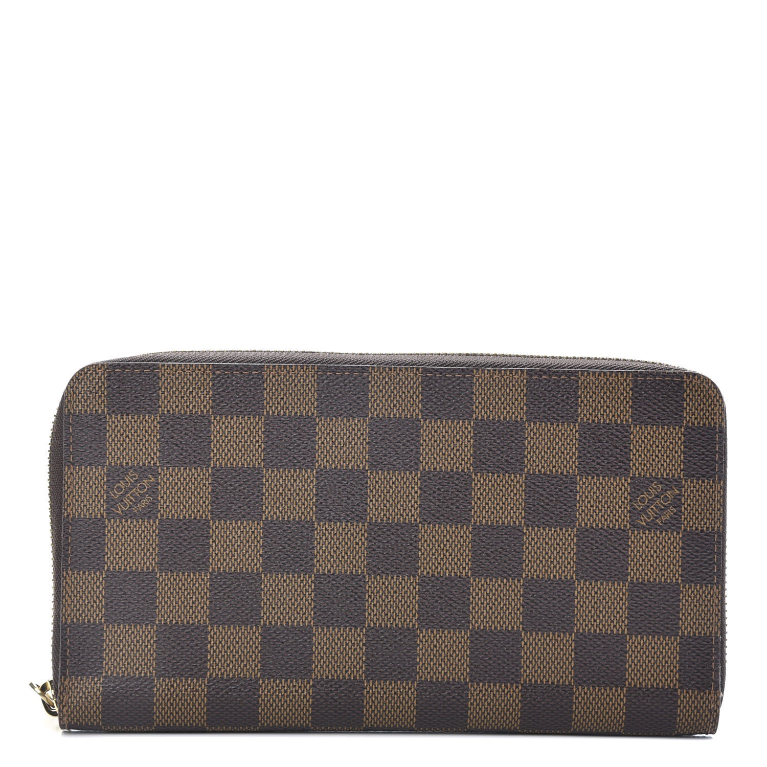 Louis Vuitton Damier Ebene Zippy Organizer Wallet 1 of 9