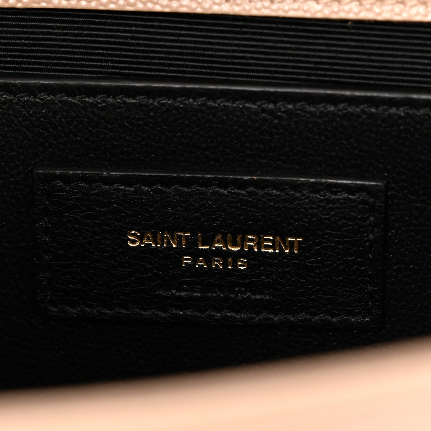 Saint Laurent Grain De Poudre Medium Monogram Kate Satchel Dark Beige 5 of 10