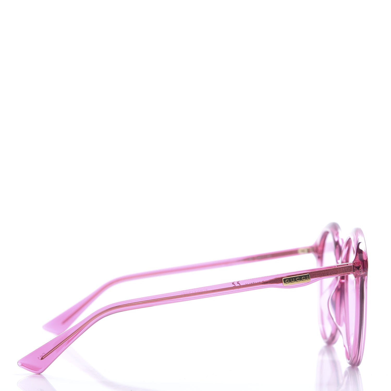Gucci Acetate GG Sunglasses GG0257S Pink 649908 – FASHIONPHILE