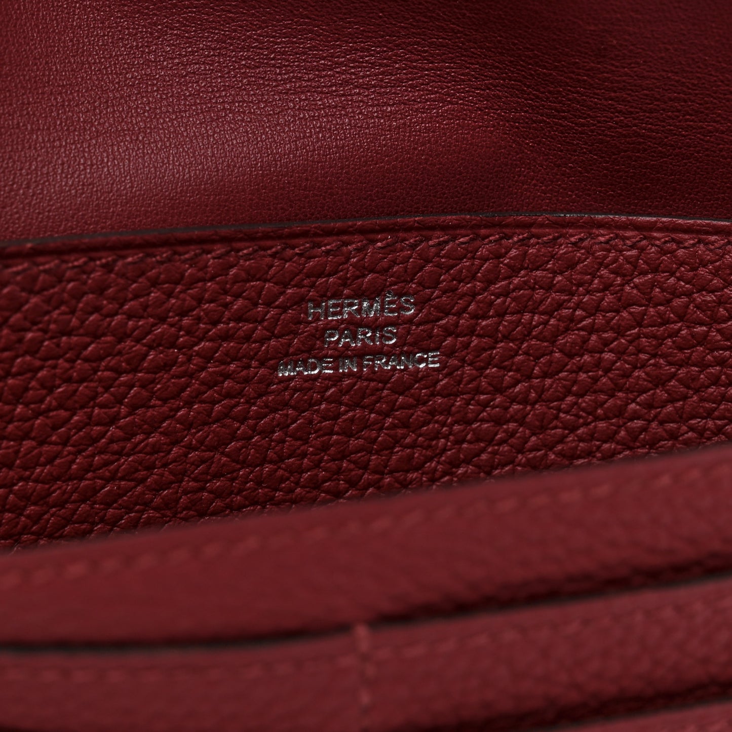 Togo Dogon Recto Verso Wallet Rubis
