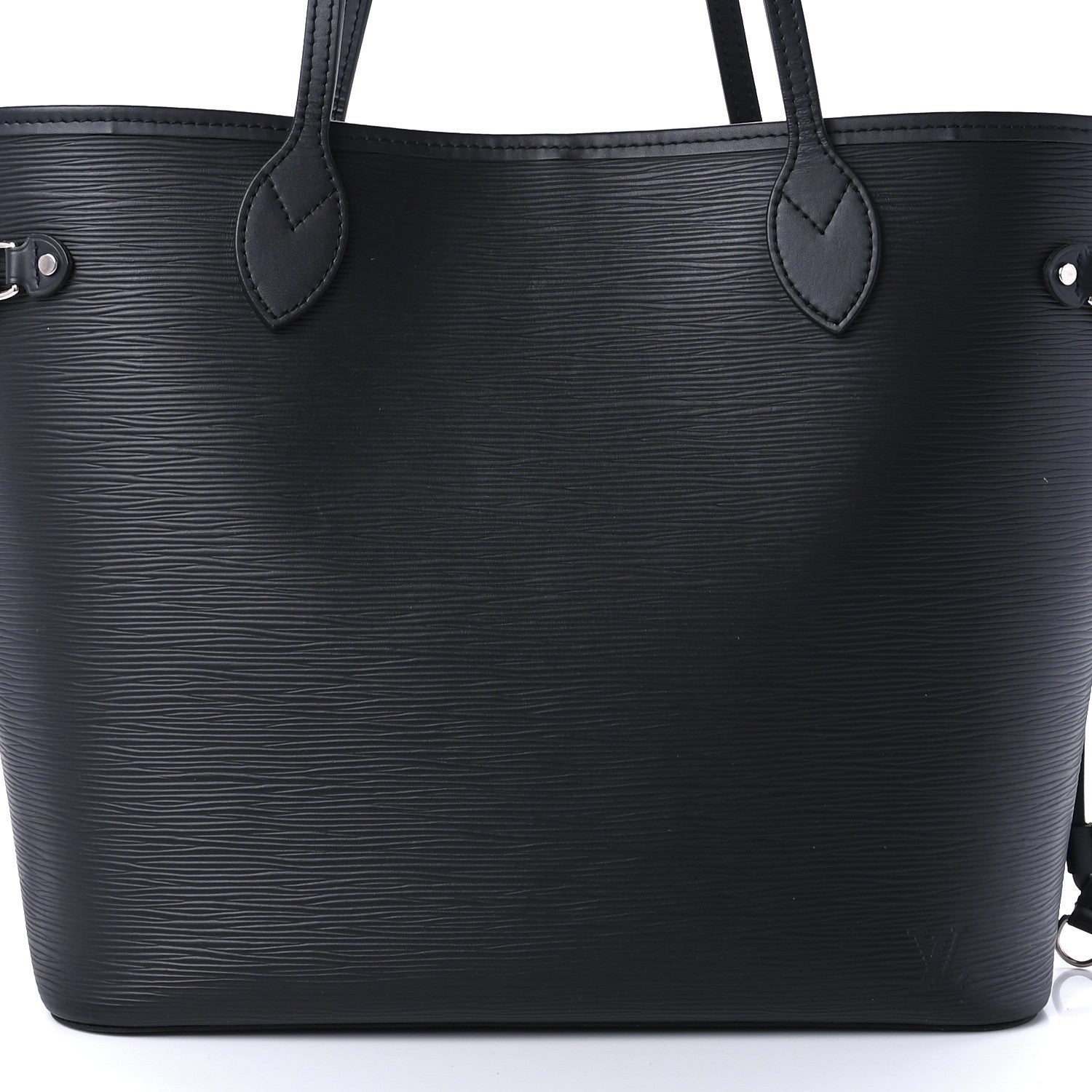 Louis Vuitton Epi Neverfull MM Black 11 of 12