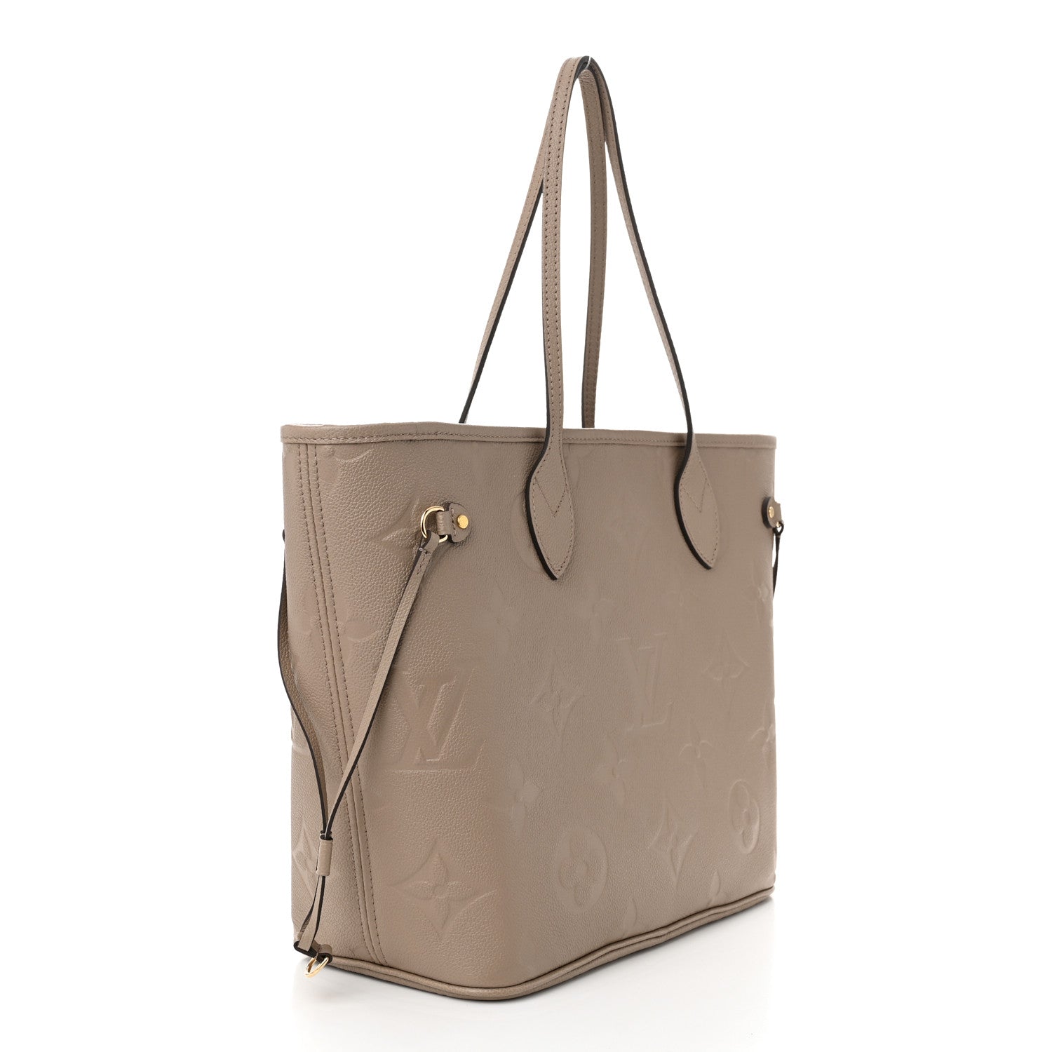 Louis Vuitton Empreinte Monogram Giant Neverfull MM Tourterelle 3 of 9