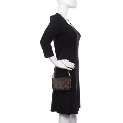 Louis Vuitton Monogram Mini Pochette Accessories 3 of 11