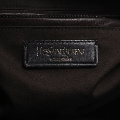Saint Laurent Suede Printed Medium Easy Y Bag 6 of 7