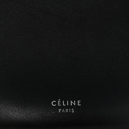 Celine Supple Grained Calfskin Long Strap Big Bag Bucket Black 6 of 14