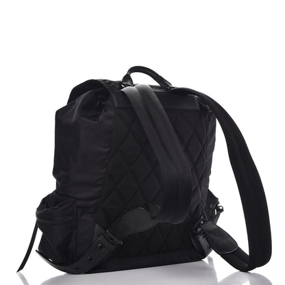Burberry Technical Nylon Large Rucksack Backpack Black 3 of 8