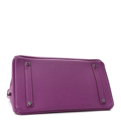Hermes Togo Birkin 35 Anemone 4 of 10