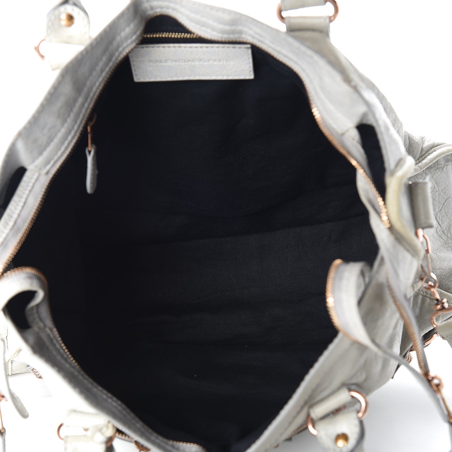 Balenciaga Agneau Giant 12 Rose Gold Hardware City Gris Ciment 4 of 9