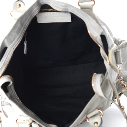 Balenciaga Agneau Giant 12 Rose Gold Hardware City Gris Ciment 4 of 9