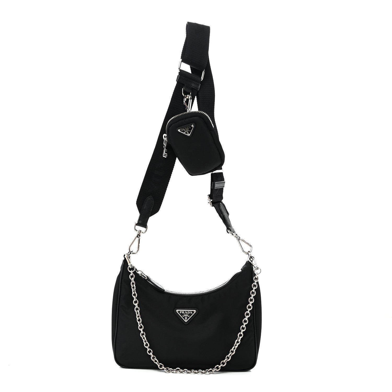 Prada Nylon Re-Edition 2005 Shoulder Bag Black 1 of 10