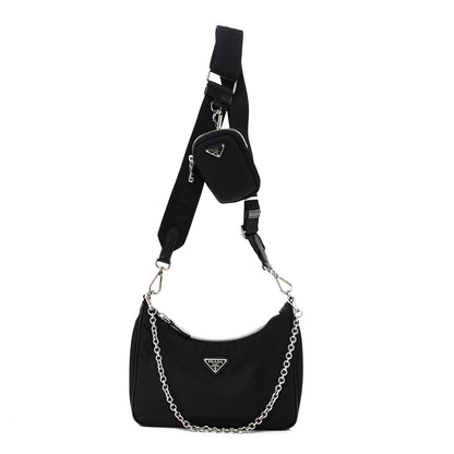 Prada Nylon Re-Edition 2005 Shoulder Bag Black 1 of 10