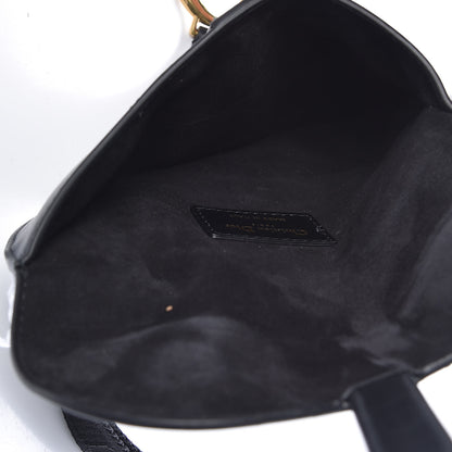 Christian Dior Calfskin Saddle Belt Bag Black 5 of 7