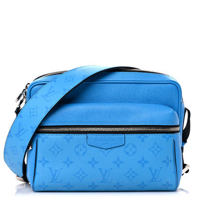 Louis Vuitton Taigarama Outdoor Messenger Blue Lagoon 1 of 11